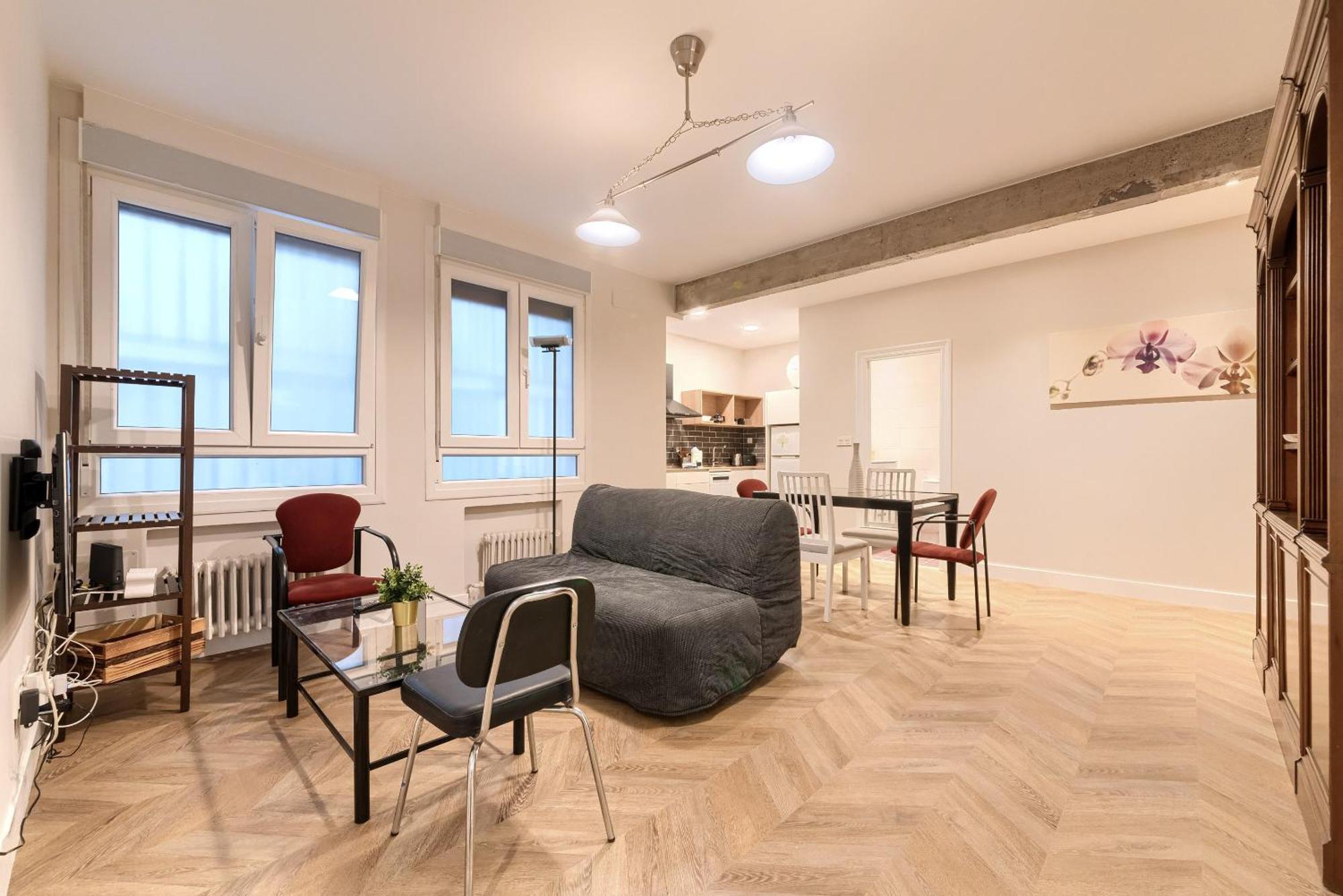 Euskalduna, Vivienda Turistica Moderna Y Renovado Bilbao Eksteriør bilde