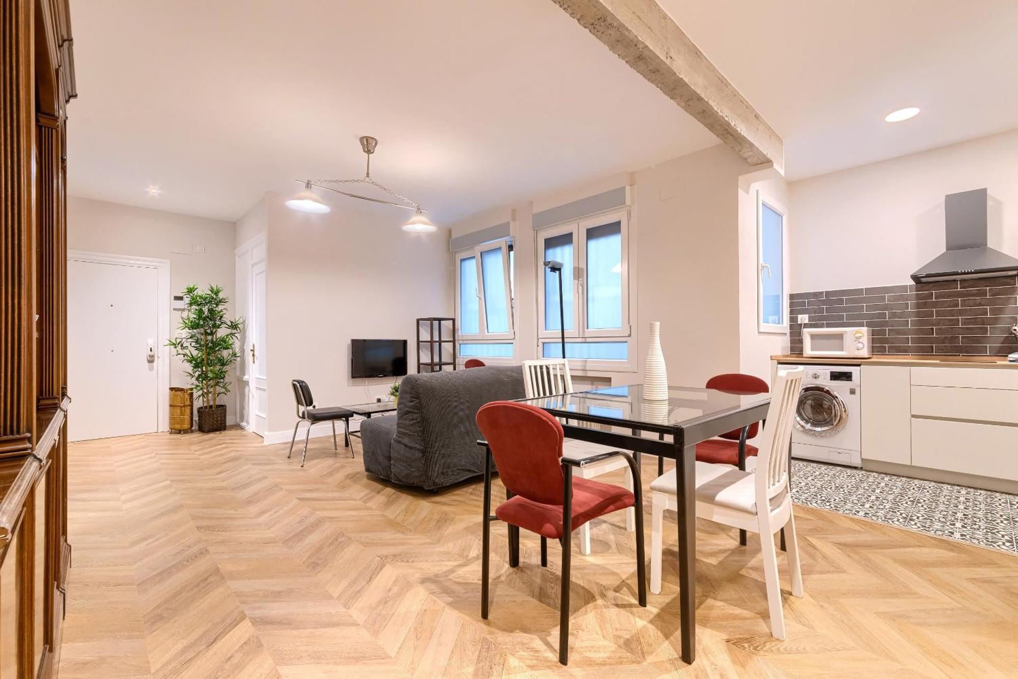 Euskalduna, Vivienda Turistica Moderna Y Renovado Bilbao Eksteriør bilde